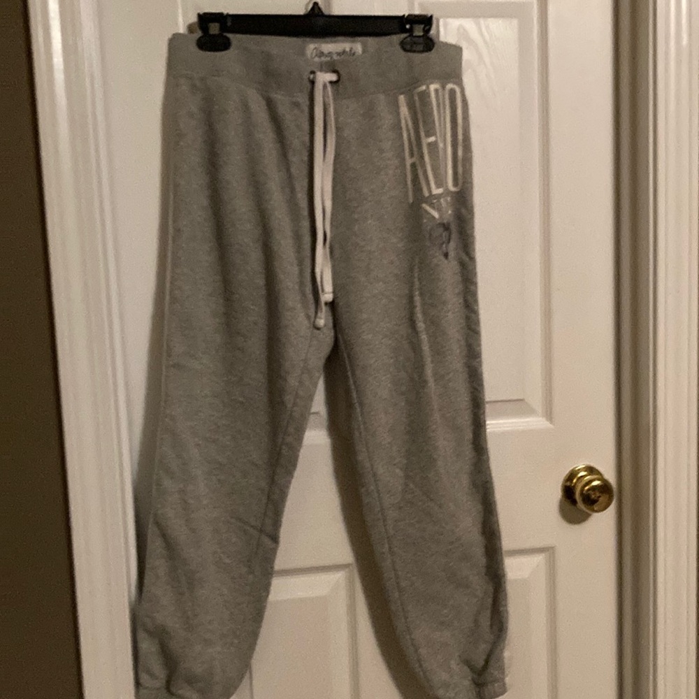 Aeropostale light gray sweatpants
